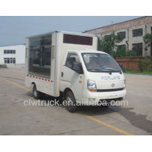 High quality Eruo IV Foton 4*2 mini mobile stage truck for roadshow